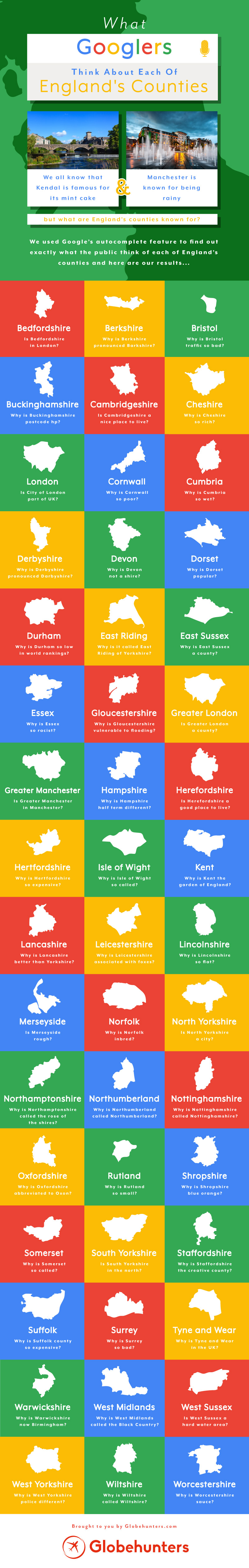 What Googlers Think About Each Of The UK’s Counties